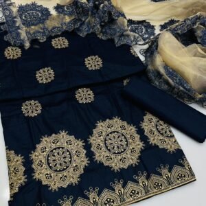 Lawn 3Pc Embroidered Dress