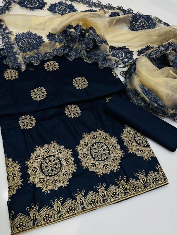 Lawn 3Pc Embroidered Dress