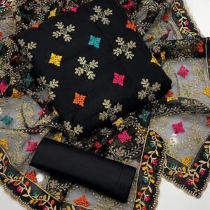 Lawn Cotton Embroidered Dress