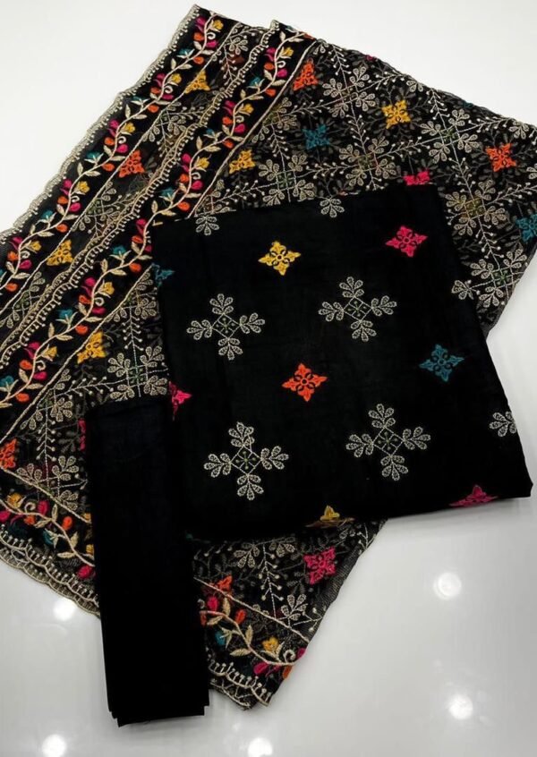Lawn Cotton Embroidered Dress - Image 2