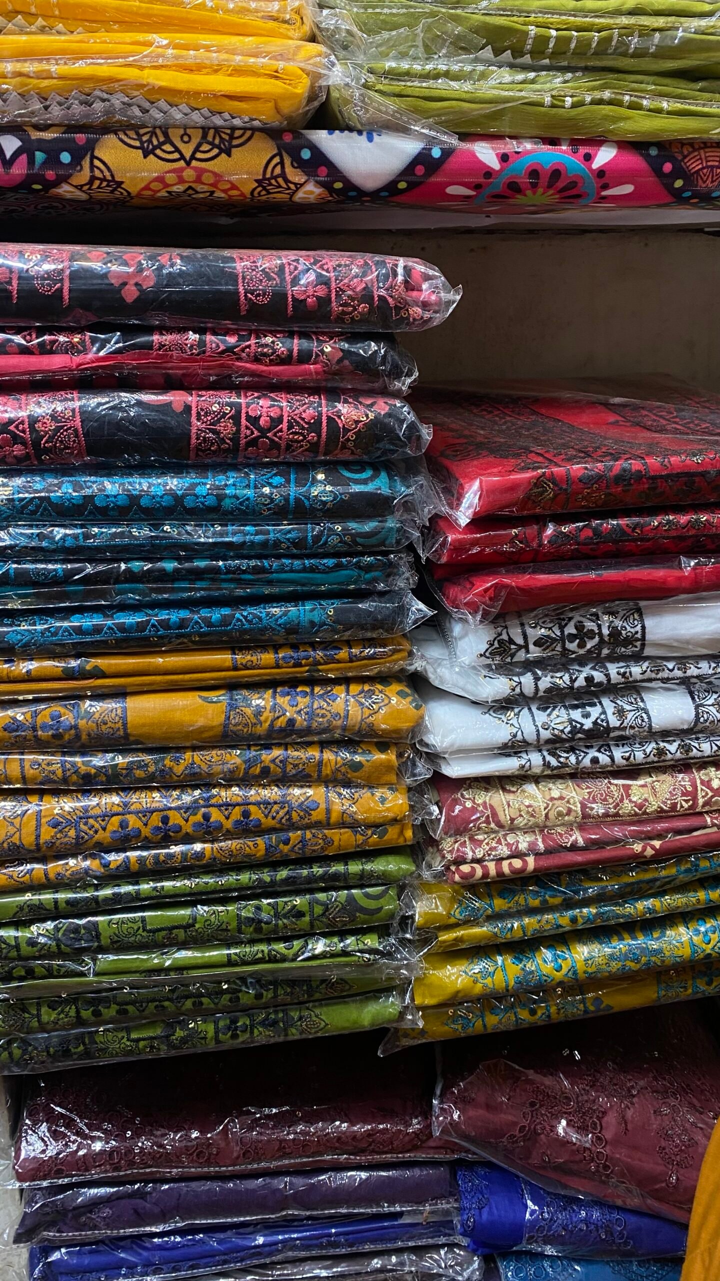 Lawn Block Print + Embroidered 3PC Dress - Image 2